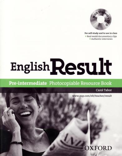 خرید و دانلود نسخه کامل کتاب English Result: Pre-intermediate (Photocopiable Resource Book)_68c25b94e91bc.jpeg خرید و دانلود نسخه کامل کتاب English Result: Pre-intermediate (Photocopiable Resource Book)