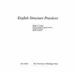 خرید و دانلود نسخه کامل کتاب English Sentence Structure (Intensive Course in English Series) + Practises