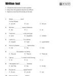 خرید و دانلود نسخه کامل کتاب English Unlimited. Placement Test. Written test (grammar)