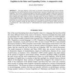 خرید و دانلود نسخه کامل کتاب Englishes in the Outer and Expanding Circles: A comparative study