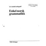 خرید و دانلود نسخه کامل کتاب Enkel norsk grammatik