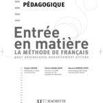 خرید و دانلود نسخه کامل کتاب Entrée en matière. Guide pédagogique