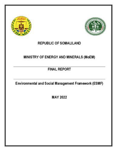 خرید و دانلود نسخه کامل کتاب Environmental and Social Management Framework (ESMF). Final report_68c7e404676c5.jpeg خرید و دانلود نسخه کامل کتاب Environmental and Social Management Framework (ESMF). Final report