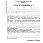 خرید و دانلود نسخه کامل کتاب Épreuve de français de Collège Georges Pompidou