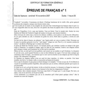 خرید و دانلود نسخه کامل کتاب Épreuve de français de Collège Georges Pompidou