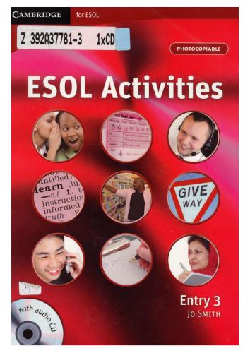 خرید و دانلود نسخه کامل کتاب ESOL Activities. Entry 3. Practical Language Activities for Living in the UK and Ireland_68bfee417e7df.jpeg خرید و دانلود نسخه کامل کتاب ESOL Activities. Entry 3. Practical Language Activities for Living in the UK and Ireland