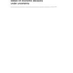 خرید و دانلود نسخه کامل کتاب Essays on Economic Decisions under Uncertainty
