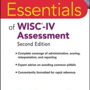 خرید و دانلود نسخه کامل کتاب Essentials of WISC-IV Assessment, Second Edition (Essentials of Psychological Assessment)