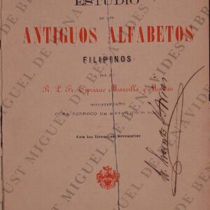 خرید و دانلود نسخه کامل کتاب Estudio de los antiguos alfabetos Filipinos