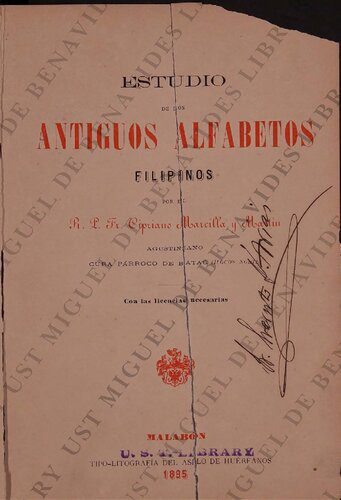 خرید و دانلود نسخه کامل کتاب Estudio de los antiguos alfabetos Filipinos_68b6fdc3e2749.jpeg خرید و دانلود نسخه کامل کتاب Estudio de los antiguos alfabetos Filipinos