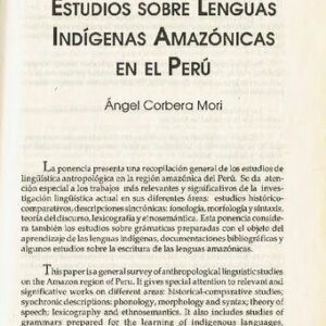 خرید و دانلود نسخه کامل کتاب Estudios sobre lenguas indígenas amazónicas en el Perú
