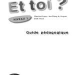 خرید و دانلود نسخه کامل کتاب Et toi? Guide pédagogique. Niveau 1