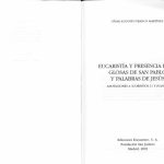 خرید و دانلود نسخه کامل کتاب Eucaristía y presencia real: Glosas de san Pablo y palabras de Jesús