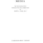 خرید و دانلود نسخه کامل کتاب Euripides: Medea. Text Edited with Introduction and Commentary
