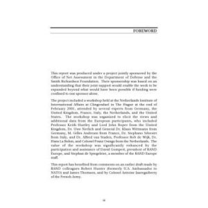 خرید و دانلود نسخه کامل کتاب European Military Prospects, Economic Constraints, and the Rapid Reaction Force (2001)