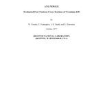 خرید و دانلود نسخه کامل کتاب Evaluated fast-neutron corss-sections of U238