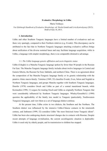 خرید و دانلود نسخه کامل کتاب Evaluative Morphology in Udihe_68b8766f0e164.jpeg خرید و دانلود نسخه کامل کتاب Evaluative Morphology in Udihe