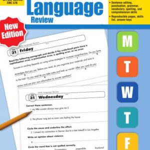 خرید و دانلود نسخه کامل کتاب Evan-Moor Educational Publishers. Daily Language Review. Grade 6