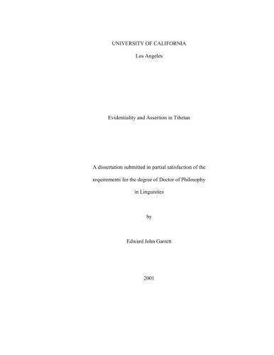 خرید و دانلود نسخه کامل کتاب Evidentiality and Assertion in Tibetan (with Tibetan standard script)_68b730db4ad2a.jpeg خرید و دانلود نسخه کامل کتاب Evidentiality and Assertion in Tibetan (with Tibetan standard script)