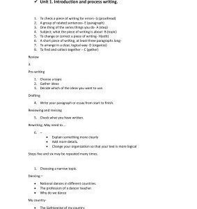 خرید و دانلود نسخه کامل کتاب Exercise keys/answers. Book From paragraph to Essay UNIT 1-3
