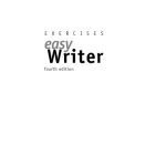 خرید و دانلود نسخه کامل کتاب Exercises for EasyWriter, Fourth Edition
