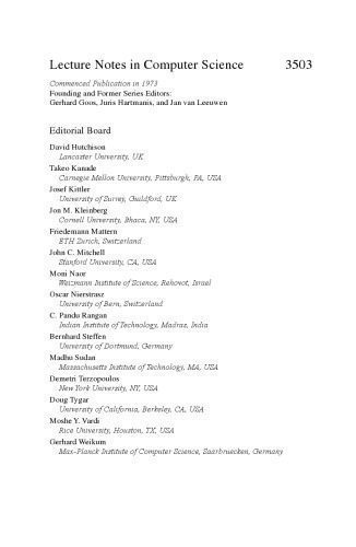 خرید و دانلود نسخه کامل کتاب Experimental and Efficient Algorithms: 4th International Workshop, WEA 2005, Santorini Island, Greece, May 10-13, 2005. Proceedings_68c85b9015c9b.jpeg خرید و دانلود نسخه کامل کتاب Experimental and Efficient Algorithms: 4th International Workshop, WEA 2005, Santorini Island, Greece, May 10-13, 2005. Proceedings