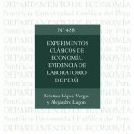 خرید و دانلود نسخه کامل کتاب Experimentos clásicos de economía. Evidencia de laboratorio de Perú