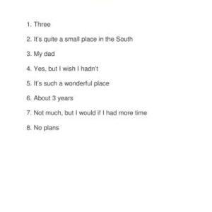 خرید و دانلود نسخه کامل کتاب FCE Speaking. Part 1. Speaking About Yourself. Worksheet