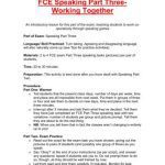 خرید و دانلود نسخه کامل کتاب FCE: Speaking. Part 3. Working Together. Lesson Plan