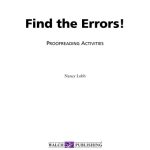 خرید و دانلود نسخه کامل کتاب Find the Errors!: Proofreading Activities