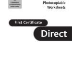 خرید و دانلود نسخه کامل کتاب First Certificate Direct Photocopiable Worksheets