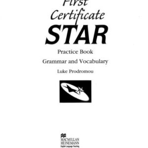 خرید و دانلود نسخه کامل کتاب First Certificate Star. Practice Book, Grammar and Vocabulary