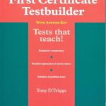 خرید و دانلود نسخه کامل کتاب First Certificate Testbuilder