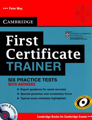 خرید و دانلود نسخه کامل کتاب First Certificate Trainer Six Practice Tests with Answers_68c07c0e09a27.jpeg خرید و دانلود نسخه کامل کتاب First Certificate Trainer Six Practice Tests with Answers