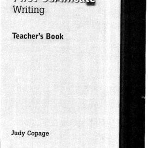 خرید و دانلود نسخه کامل کتاب First Certificate Writing Teacher’s book