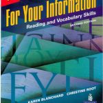 خرید و دانلود نسخه کامل کتاب For Your Information 1: Reading and Vocabulary Skills – Student’s Book