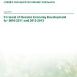 خرید و دانلود نسخه کامل کتاب Forecast of Russian Economy Development for 2010-2011 and 2012-2013