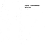 خرید و دانلود نسخه کامل کتاب Foreign Investment and Spillovers