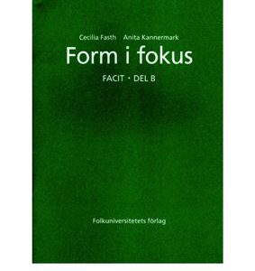 خرید و دانلود نسخه کامل کتاب Form i fokus. Facit. Del B