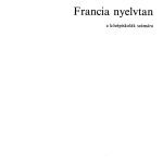 خرید و دانلود نسخه کامل کتاب Francia nyelvtan