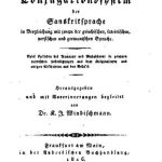خرید و دانلود نسخه کامل کتاب Franz Bopp über das Conjugationssystem der Sanskritsprache im Vergleich mit jenem der griechischen, lateinischen, persischen und der germanischen Sprache