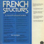 خرید و دانلود نسخه کامل کتاب French Structures: A Manual for Advanced Students