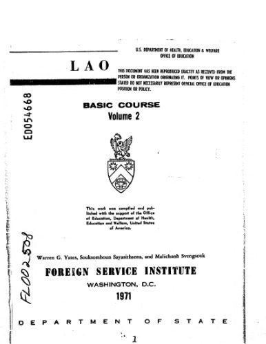 خرید و دانلود نسخه کامل کتاب FSI. Lao Basic Course. Student Text. Volume 2_68ba2f5c3e111.jpeg خرید و دانلود نسخه کامل کتاب FSI. Lao Basic Course. Student Text. Volume 2