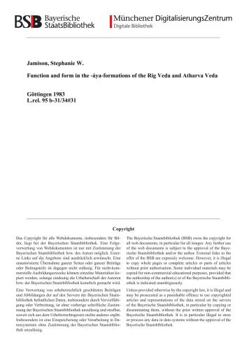 خرید و دانلود نسخه کامل کتاب Function and form in the – áya – formations of the Rig-Veda and Atharva-Veda_68bb04f2e4fef.jpeg خرید و دانلود نسخه کامل کتاب Function and form in the – áya – formations of the Rig-Veda and Atharva-Veda