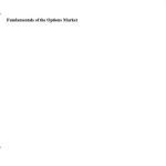 خرید و دانلود نسخه کامل کتاب Fundamentals of the Options Market