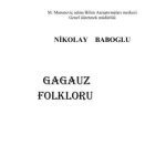 خرید و دانلود نسخه کامل کتاب Gagauz folkloru