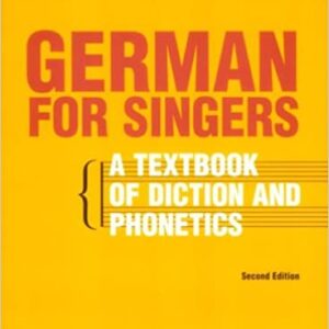 خرید و دانلود نسخه کامل کتاب German for Singers: A Textbook of Diction and Phonetics