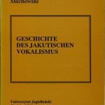 خرید و دانلود نسخه کامل کتاب Geschichte des jakutischen Vokalismus