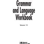 خرید و دانلود نسخه کامل کتاب Glencoe Language Arts Grammar and Language Workbook Grade 11