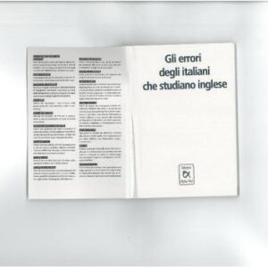 خرید و دانلود نسخه کامل کتاب Gli errori degli italiani che studiano inglese